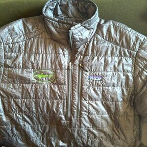 Men’s Patagonia Nano Puff Insulated Pullover w/ Dogfish Head Craft Brewery Logo